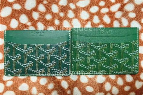 goyard replica wallet|real goyard wallet identification.